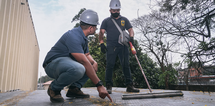 Teste de impermeabilização