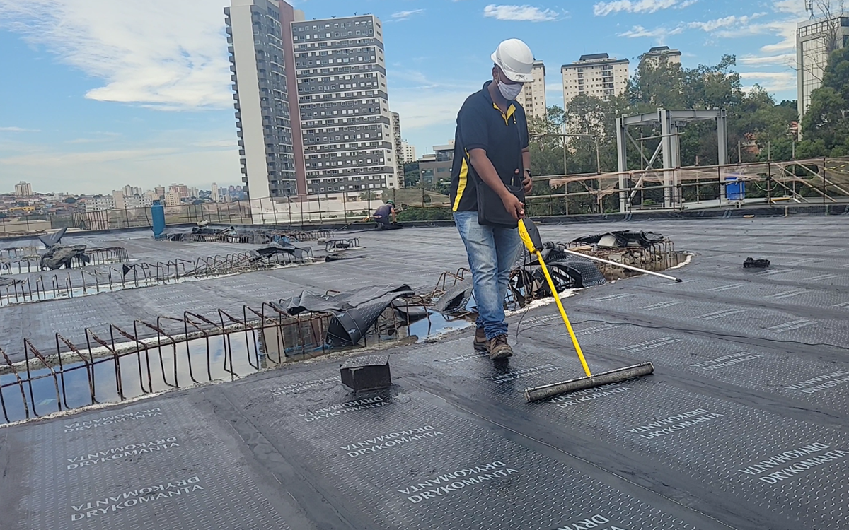 Serviços de teste de estanqueidade para a construção civil